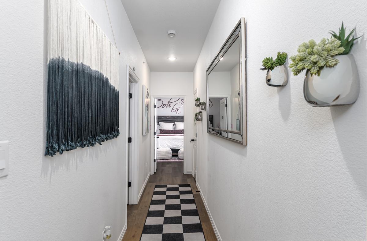 Petal Room (Bedroom 3) - Custom Bunks